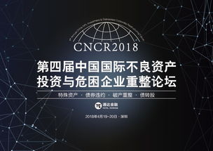 不良资产行业将迎国际盛宴 400 顶级投资机构齐聚cncr2018